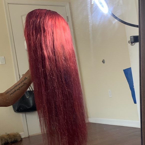 22 INCH TRANSPARENT LACE FRONT WIG - Picture 4 of 6